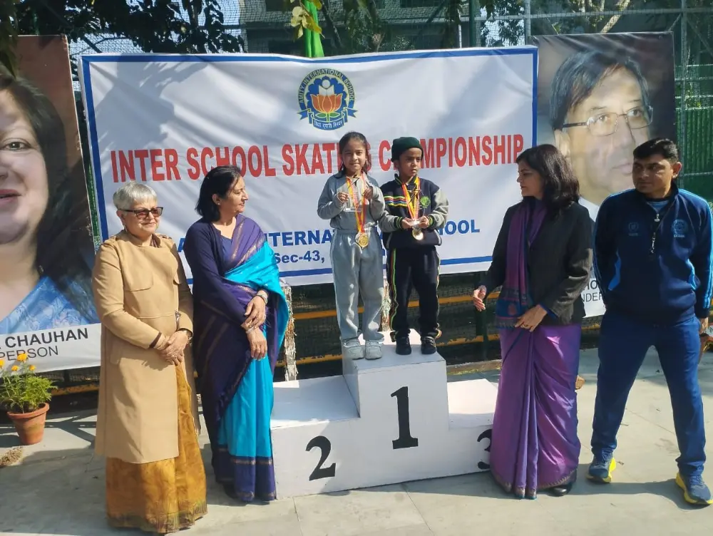 Inter School Skating at Amity School