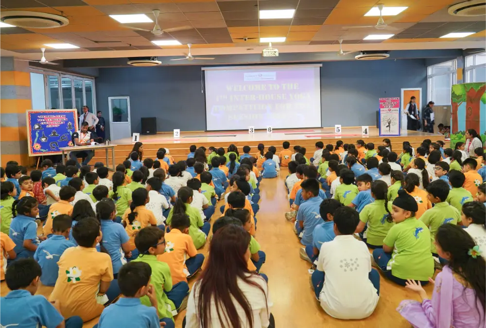 4th Inter - House Yoga Competition