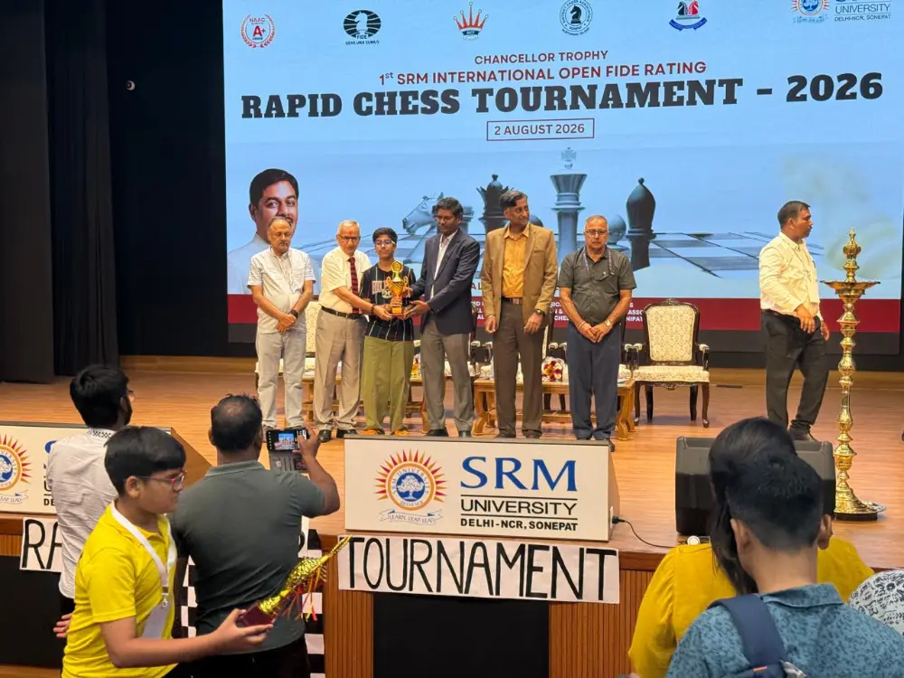 1st SRM International Open FIDE Rapid Rating Chess
