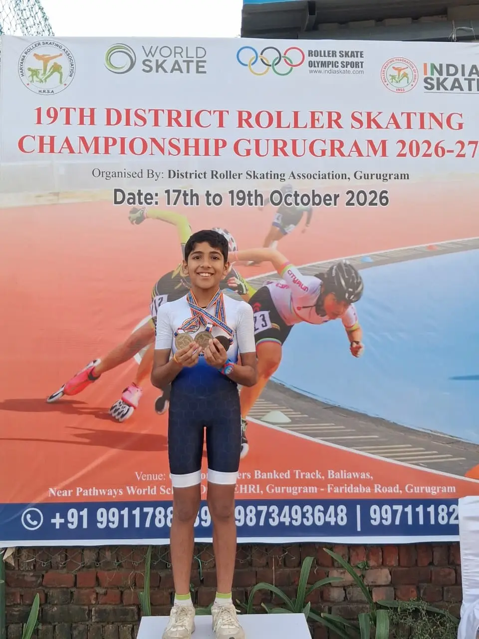 19th District Skating competition